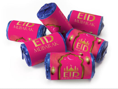 EID Sweets - EID Gifts - Favors - Love Heart Sweets with Inner Foil choices - Pink V3