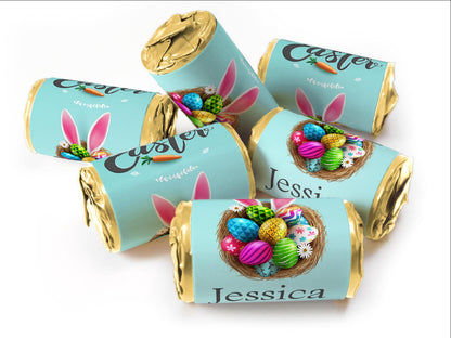 Easter Sweets - Easter Gifts - Favors - Love Heart Sweets with Inner Foil choices - V1
