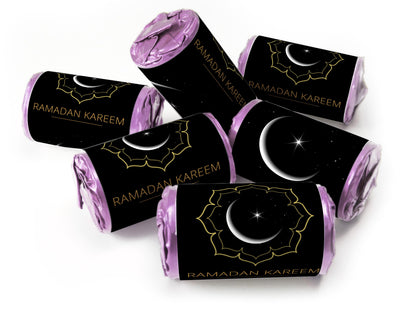 Ramadan Kareem Sweets - Favours - Love Heart Sweets with Inner Foil choices