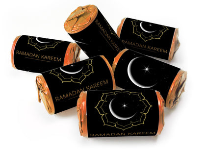 Ramadan Kareem Sweets - Favours - Love Heart Sweets with Inner Foil choices