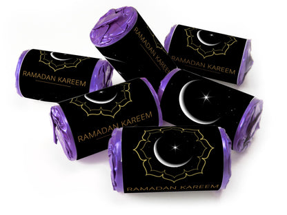 Ramadan Kareem Sweets - Favours - Love Heart Sweets with Inner Foil choices