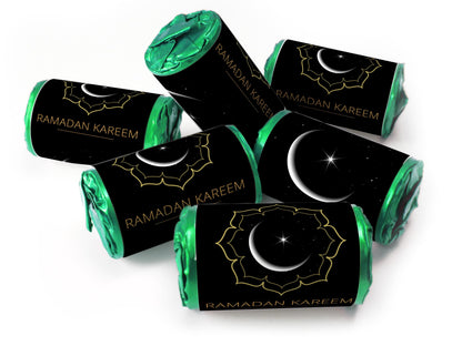 Ramadan Kareem Sweets - Favours - Love Heart Sweets with Inner Foil choices