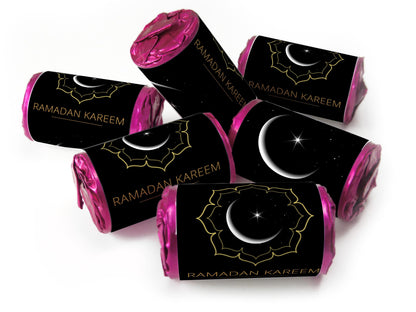 Ramadan Kareem Sweets - Favours - Love Heart Sweets with Inner Foil choices