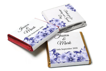 wedding chocolate favors jessica mark.